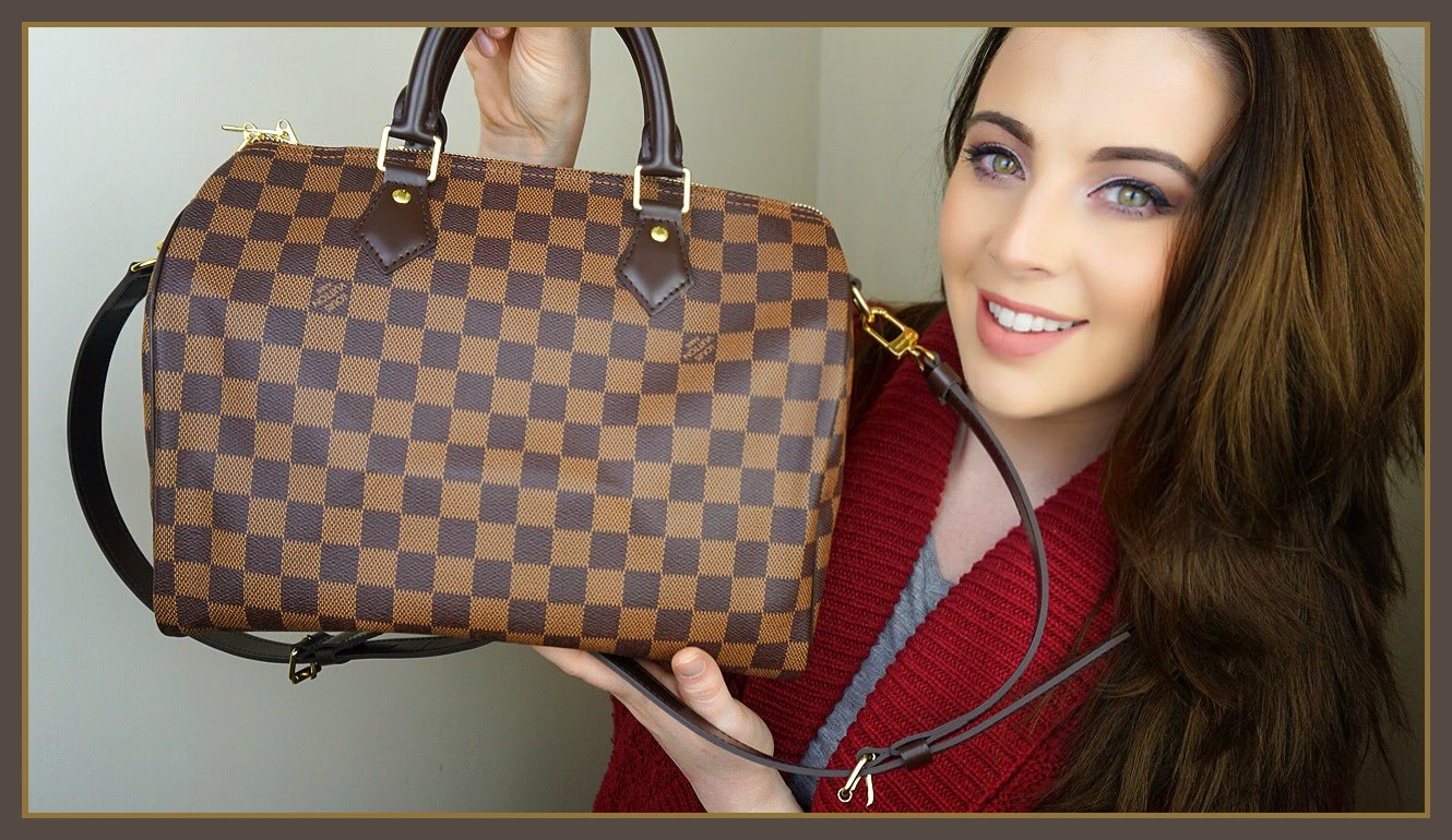 BOLSA LOUIS VUITTON SPEEDY 30 DAMIER EBENE