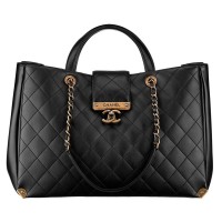 CHANEL CALFSKIN SHOPPING BAG