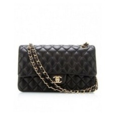 BOLSA CHANEL CLASSIC FLAP 2.55 PRETA