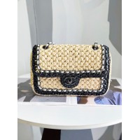 BOLSA CHANEL WOVEN RAFFIA