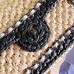 BOLSA CHANEL WOVEN RAFFIA