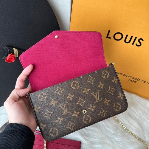 BOLSA LOUIS VUITTON POCHETTE FÉLICIE MONOGRAM