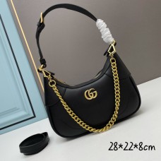 BOLSA GUCCI BLACK SMALL DOUBLE