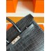 BOLSA HERMES BIRKIN 25 CROCO MATTE BLACK BOLSA HERMES BIRKIN 25 CROCO MATTE BLACK