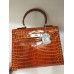 BOLSA HERMES KELLY CROCO