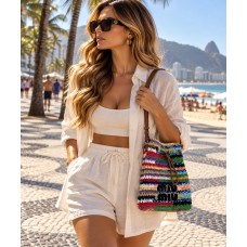 BOLSA MIU MIU CROCHET BUCKET