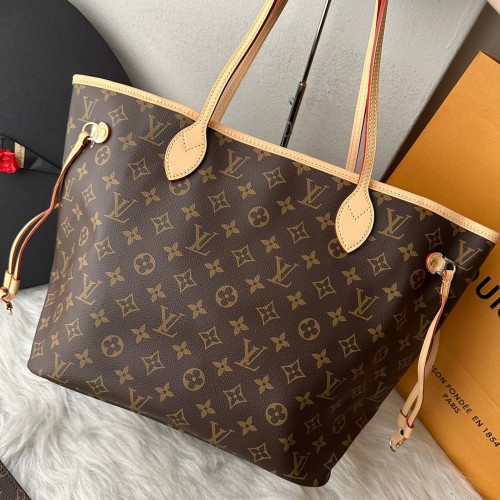 BOLSA LOUIS VUITTON NEVERFULL COURO - REPLICA ITALIANA NEVERFULL