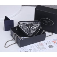 BOLSA PRADA CRYSTAL CLUTH