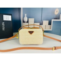 BOLSA PRADA RAFIA MINI