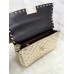 BOLSA VALENTINO DOURADA ROCKSTUD SPIKE M