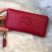 CARTEIRA GUCCI SOHO LEATTHER ZIP