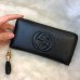 CARTEIRA GUCCI SOHO LEATTHER ZIP