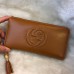 CARTEIRA GUCCI SOHO LEATTHER ZIP