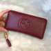 CARTEIRA GUCCI SOHO LEATTHER ZIP