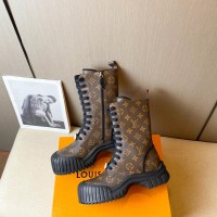 Bota Louis Vuitton Star Trail LV Edição Limitada Preta Original - AFKT30