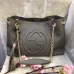 BOLSA GUCCI SOHO LEATHER SHOULDER BAG