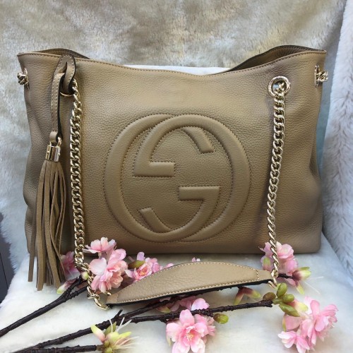 BOLSA GUCCI SOHO SHOULDER BAG