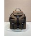 MOCHILA PRADA RE-NYLON MARROM MOCHILA PRADA RE-NYLON MARROM