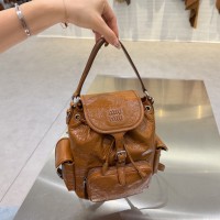 MOCHILA MIU MIU COURO MOCHILA MIU MIU COURO