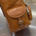 MOCHILA MIU MIU COURO