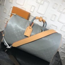 MALA LOUIS VUITTON KEEPALL MONOGRAM TITANIUM