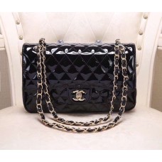 BOLSA CHANEL 2.55 CLASSIC FLAP VERNIZ