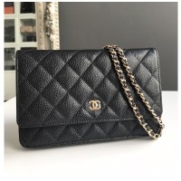 BOLSA CHANEL WOC CAVIAR