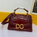 BOLSA DOLCE GABBANA AMORE MODELO CROCO