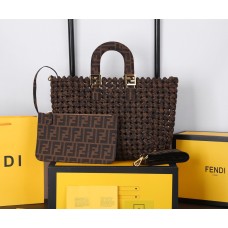 BOLSA FENDI PEEKABOO ENTRELACE