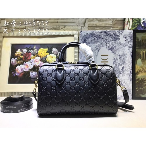 Bolsa Gucci Rajah preta - Top Luxo