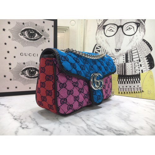 Bolsa Gucci Marmont Multicolor