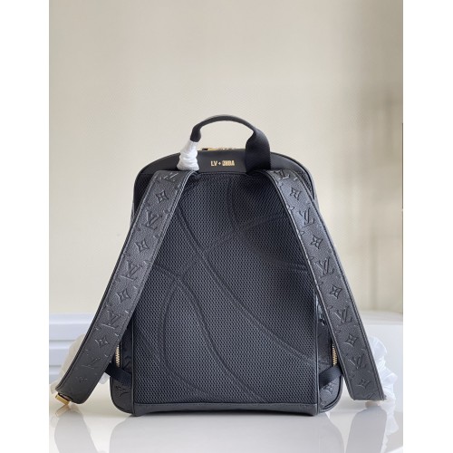 Mochila NBA Logotipo Negra - Louis Vuitton - Hopes Store