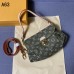 BOLSA LOUIS VUITTON DENIM PLEATY