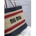 BOLSA MIU MIU COTTON TOTE BAG