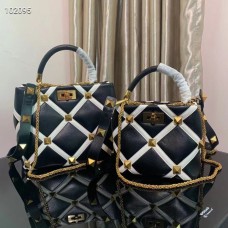 BOLSA VALENTINO ROMAN STUD TOP HANDLE