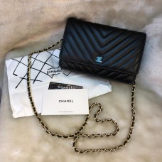 BOLSA CHANEL CHEVRON WOC