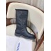 BOTA LOUIS VUITTON COURO CANO MEDIO