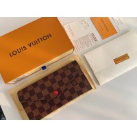 Mary Fashion - Carteira LV Damier Ebene Masculina