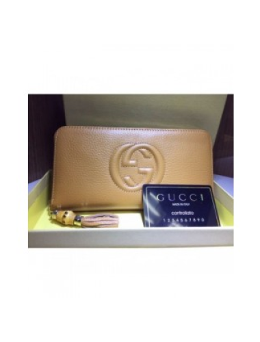 CARTEIRA GUCCI SOHO LEATTHER ZIP