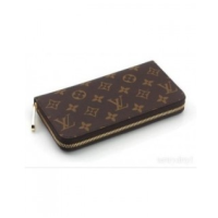 CARTEIRA LOUIS VUITTON 1 ZÍPER MONOGRAM