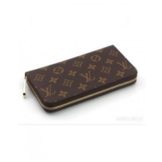 CARTEIRA LOUIS VUITTON 1 ZÍPER MONOGRAM