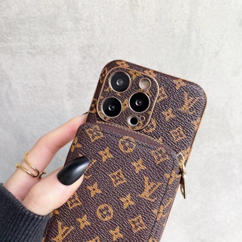 Louis Vuitton Capa Couro Celular Iphone