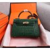 BOLSA MINI HERMES KELLY CROCO