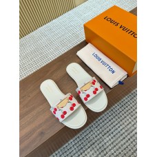 SANDALIA LOUIS VUITTON CEREJA