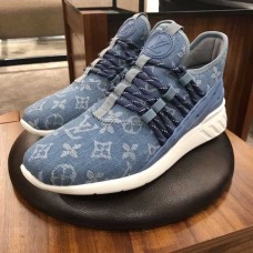 SNEAKER LOUIS VUITTON RUN WAY TECIDO